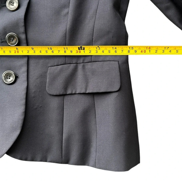 Vintage ESCADA Navy 100% Virgin Wool Blazer - Picture 16 of 16